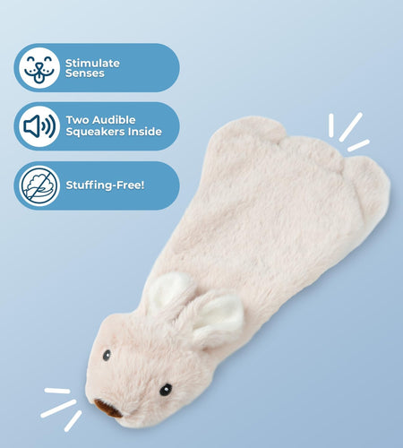 Dog Squeaky Chew Toys Fun Skin,Plush,Log