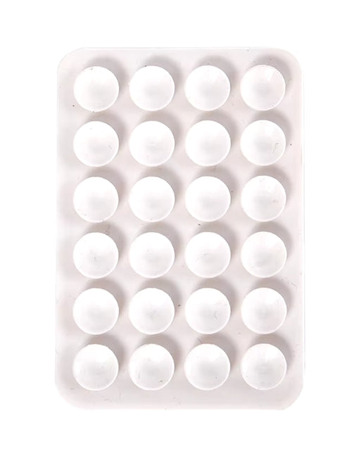 Load image into Gallery viewer, Double Side Silicone Suction Pad for Mobile Phone Fixture Suction Cup Backed Adhesive Silicone Rubber Sucker Pad for Fixed Pad
