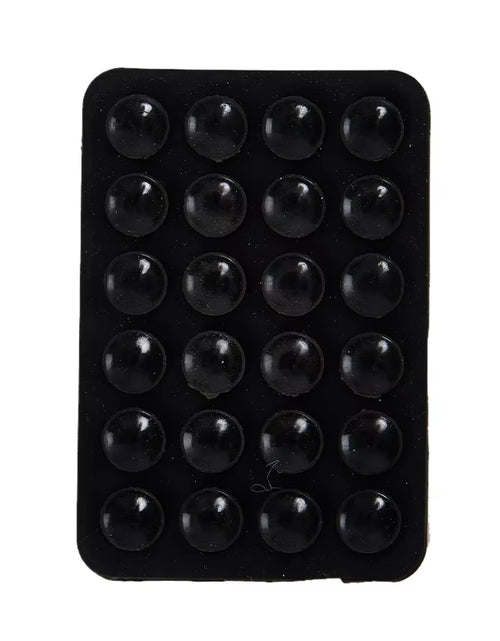 Load image into Gallery viewer, Double Side Silicone Suction Pad for Mobile Phone Fixture Suction Cup Backed Adhesive Silicone Rubber Sucker Pad for Fixed Pad
