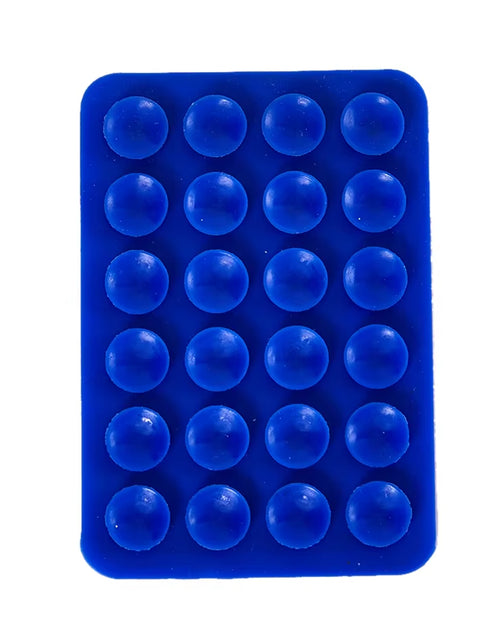 Load image into Gallery viewer, Double Side Silicone Suction Pad for Mobile Phone Fixture Suction Cup Backed Adhesive Silicone Rubber Sucker Pad for Fixed Pad
