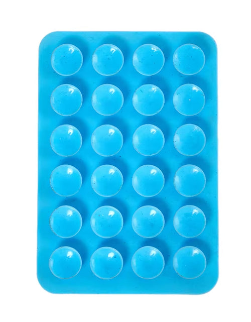 Load image into Gallery viewer, Double Side Silicone Suction Pad for Mobile Phone Fixture Suction Cup Backed Adhesive Silicone Rubber Sucker Pad for Fixed Pad

