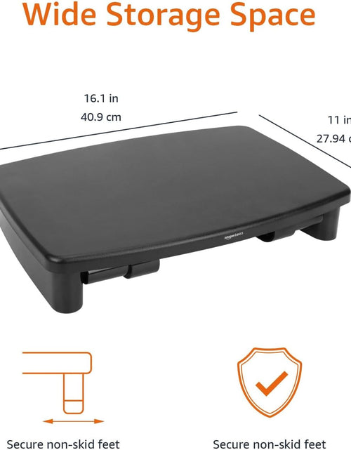 Load image into Gallery viewer, Adjustable Computer Monitor Riser Desk Stand
